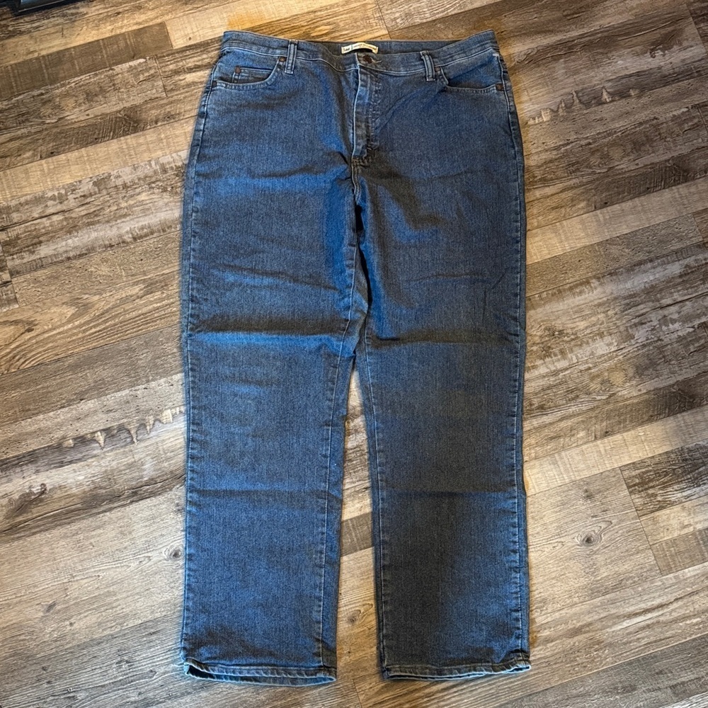 Lee Women's Straight Leg Jeans - Dark Blue / DG39